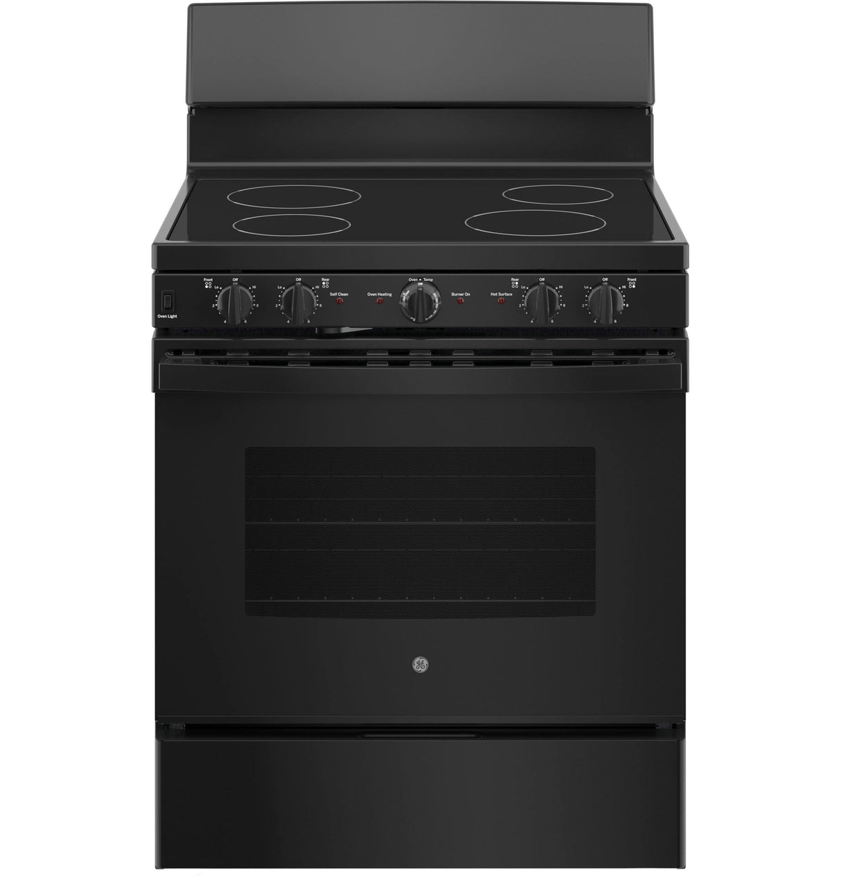 GE® ENERGY STAR® 30" Free-Standing Electric Radiant Smooth Cooktop Range