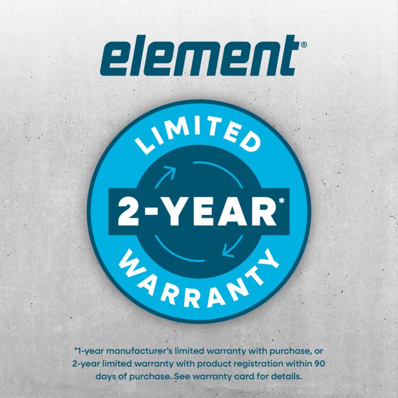 Element 14.0 cu. ft. Upright Convertible Freezer/Refrigerator - Stainless Steel, ENERGY STAR (EXUF14CEES)