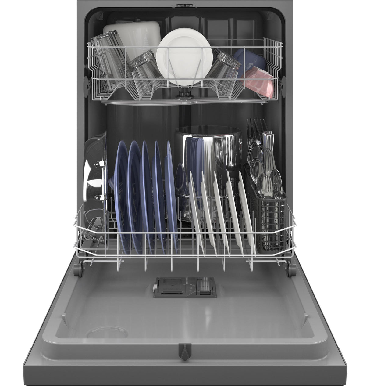 GE® ENERGY STAR® Dishwasher with Front Controls