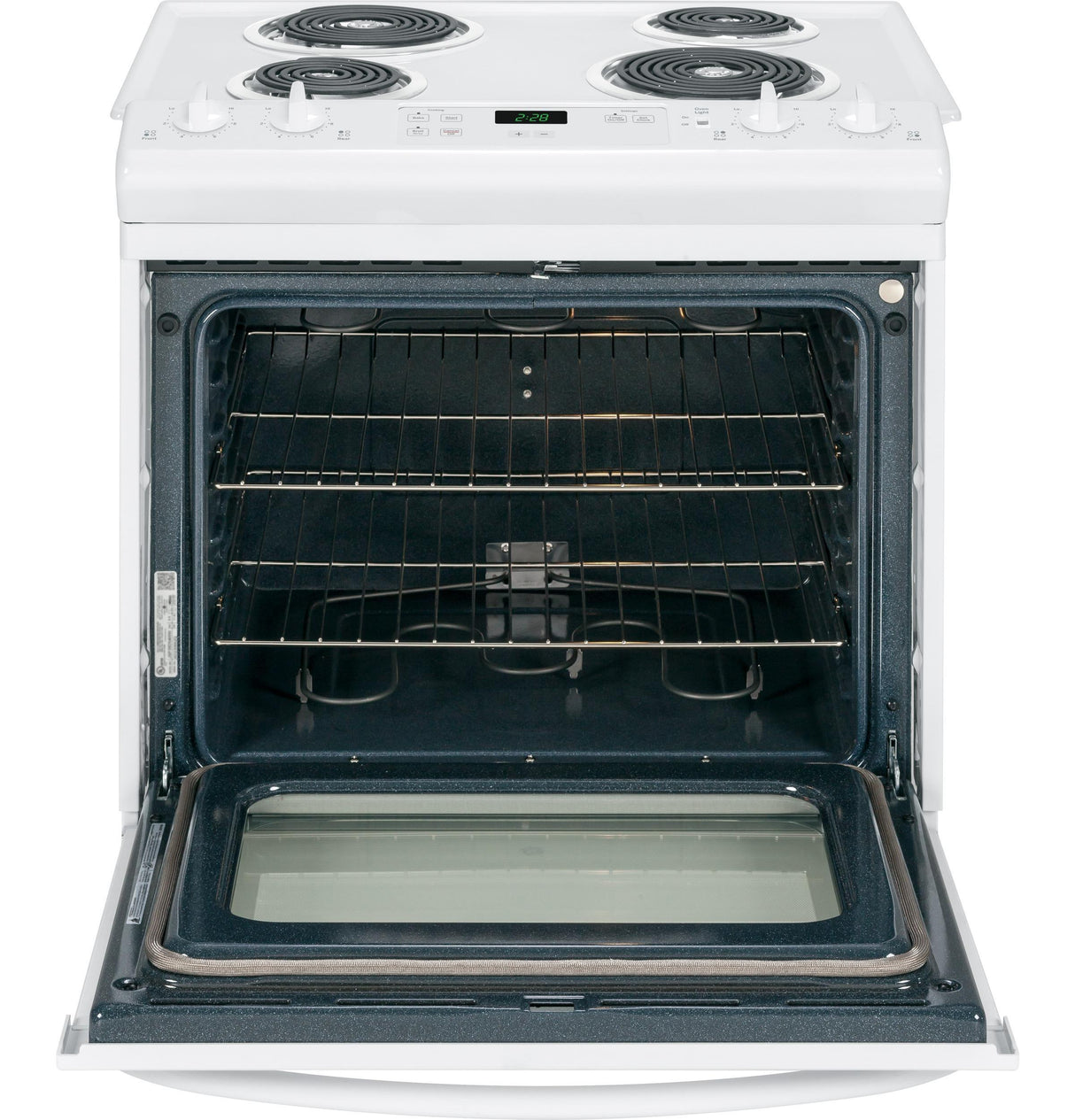 GE® 30" Drop-In Electric Range