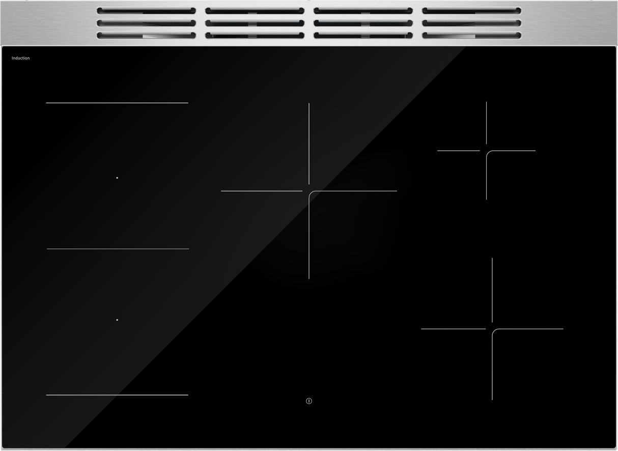 500 Series, Induction freestanding range cooker, 36'', Stainless steel