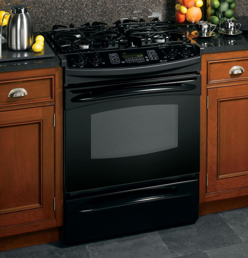 GE Profile™ 30" Slide-In Gas Range