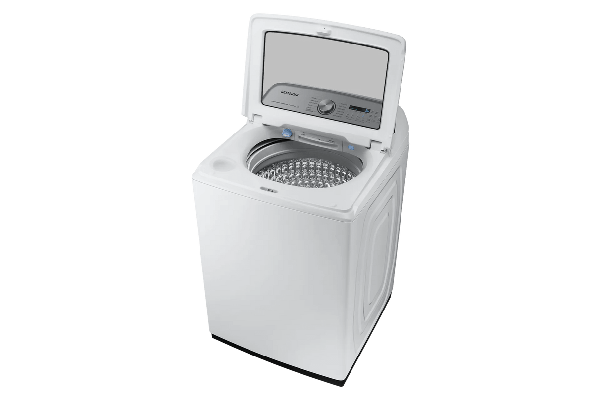 5.4 cu. ft. Extra-Large Capacity Smart Top Load Washer with ActiveWave™ Agitator and Super Speed Wash in White
