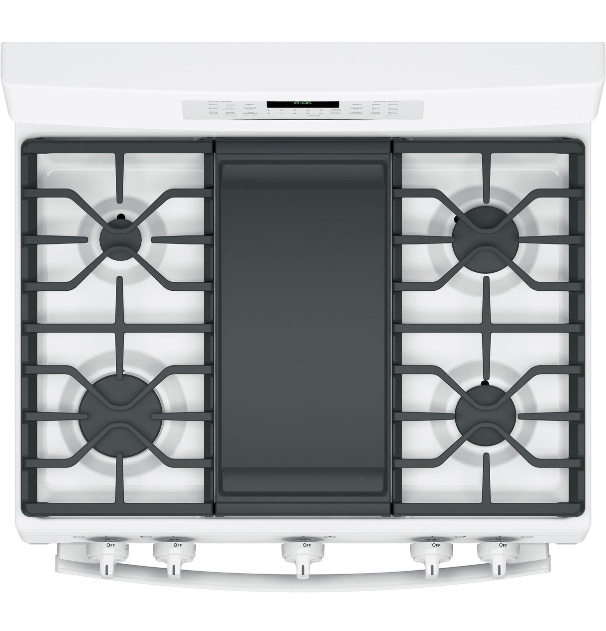 GE® 30" Free-Standing Gas Double Oven Convection Range