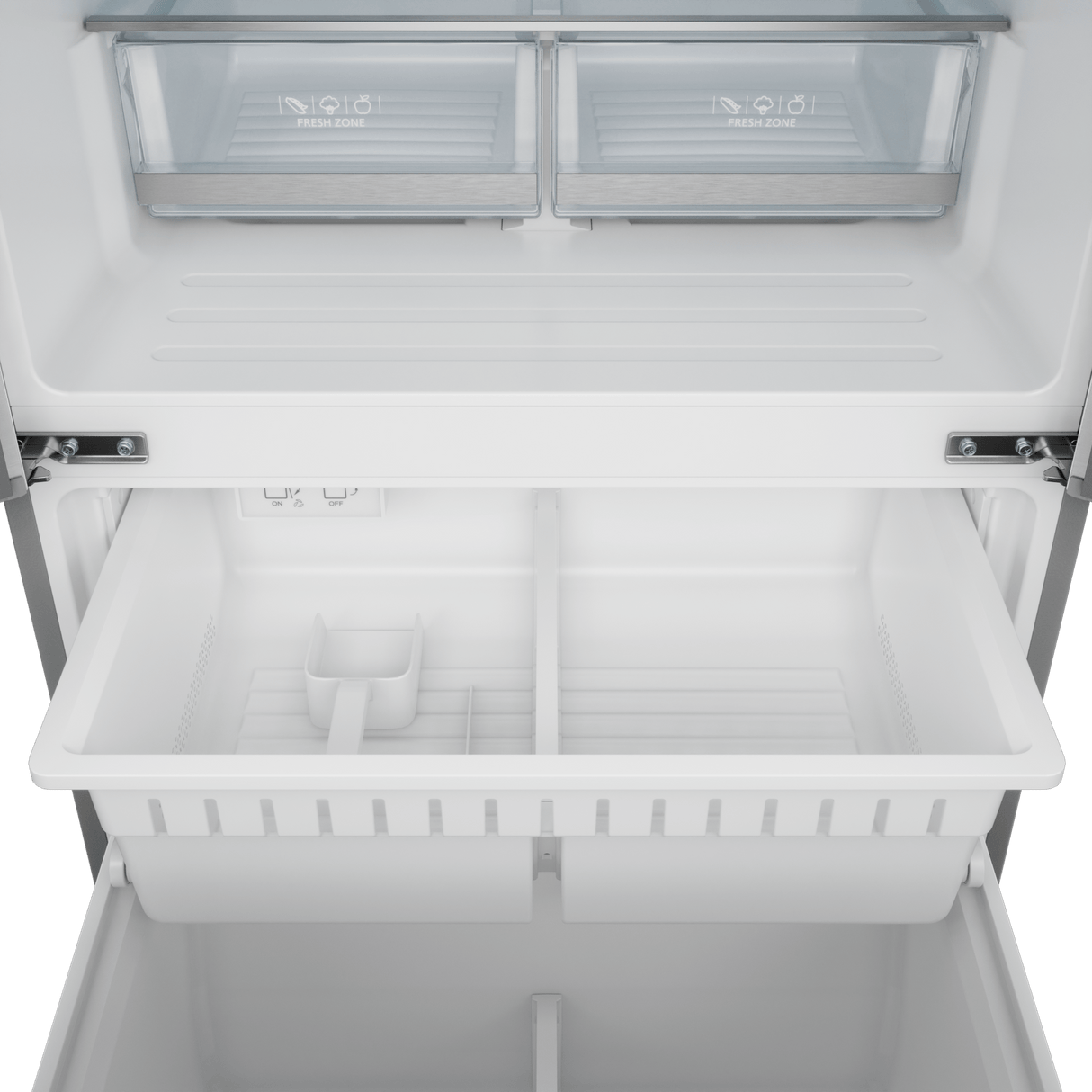 30 Inch 17.5 Cu Ft French Door Counter Depth Refrigerator With Ice Maker In Stainless Steel/bronze Gordon Ramsay Series