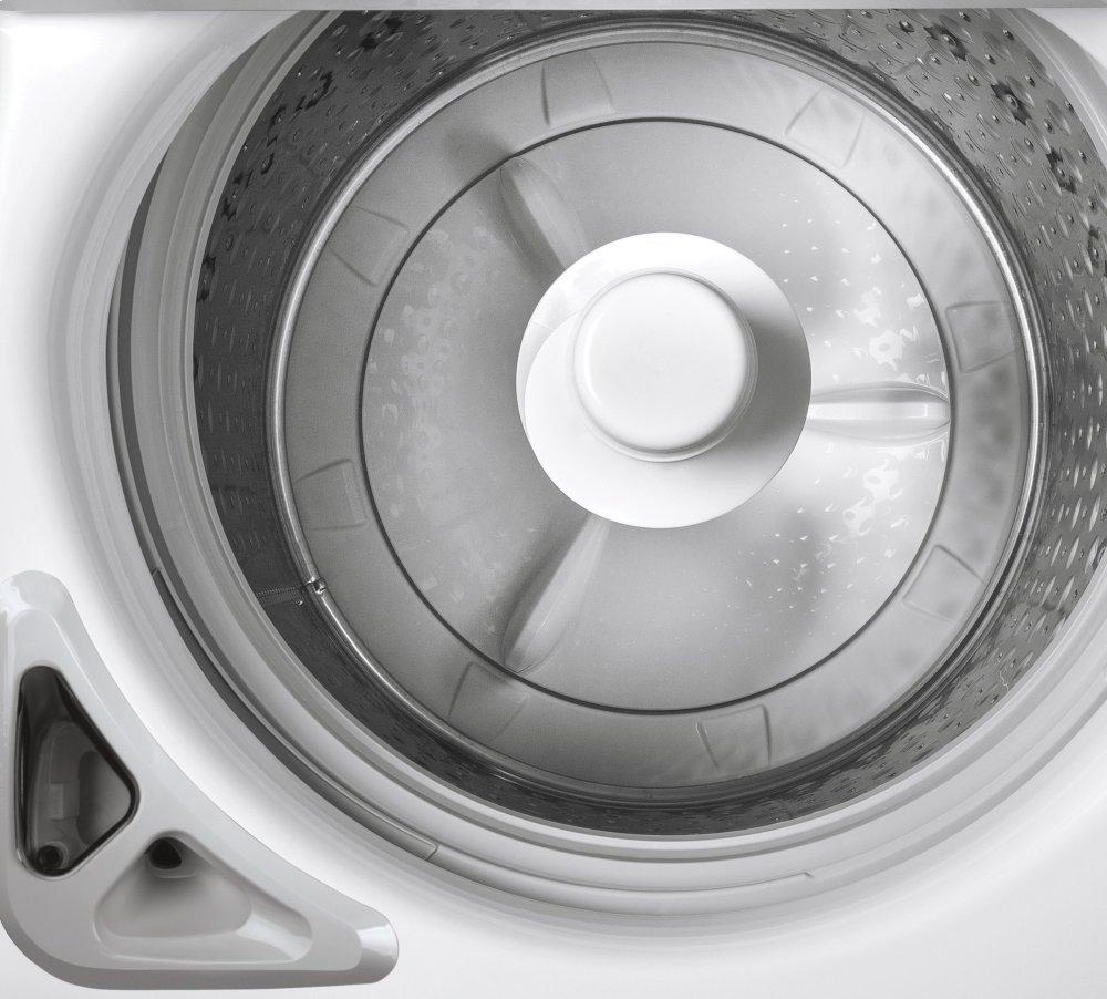 GE® 4.9 cu. ft. Capacity Smart Washer with Stainless Steel Basket