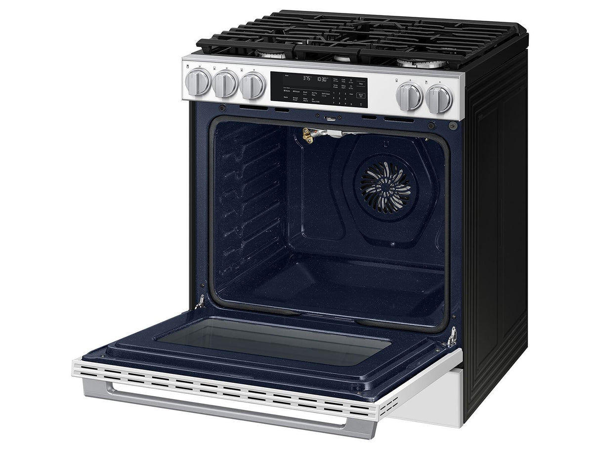 Bespoke Smart Slide-in Gas Range Pro Style Elite Design Illuminated Knobs Air Fry Max