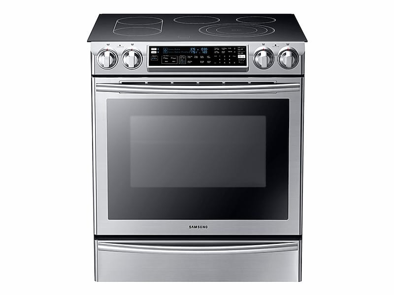 5.8 cu. ft. Slide-In Electric Range with Flex Duo™ in Stainless Steel