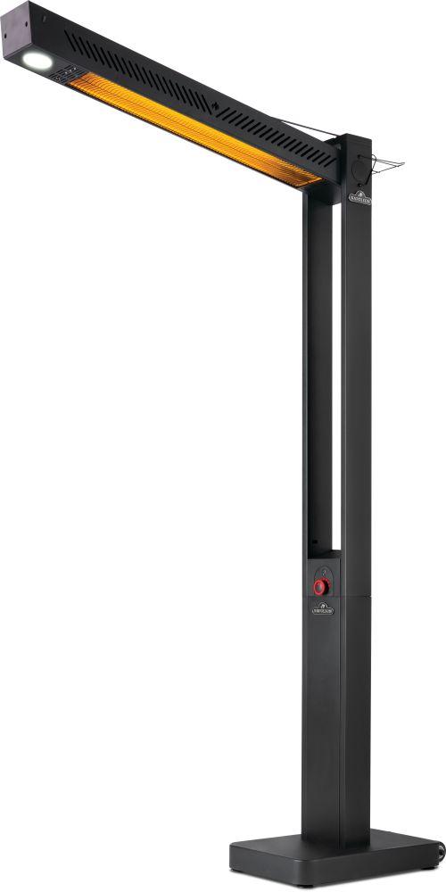 Phantom Freestand Outdoor Electric Infrared Heater , Electric, Matte/Matt Black