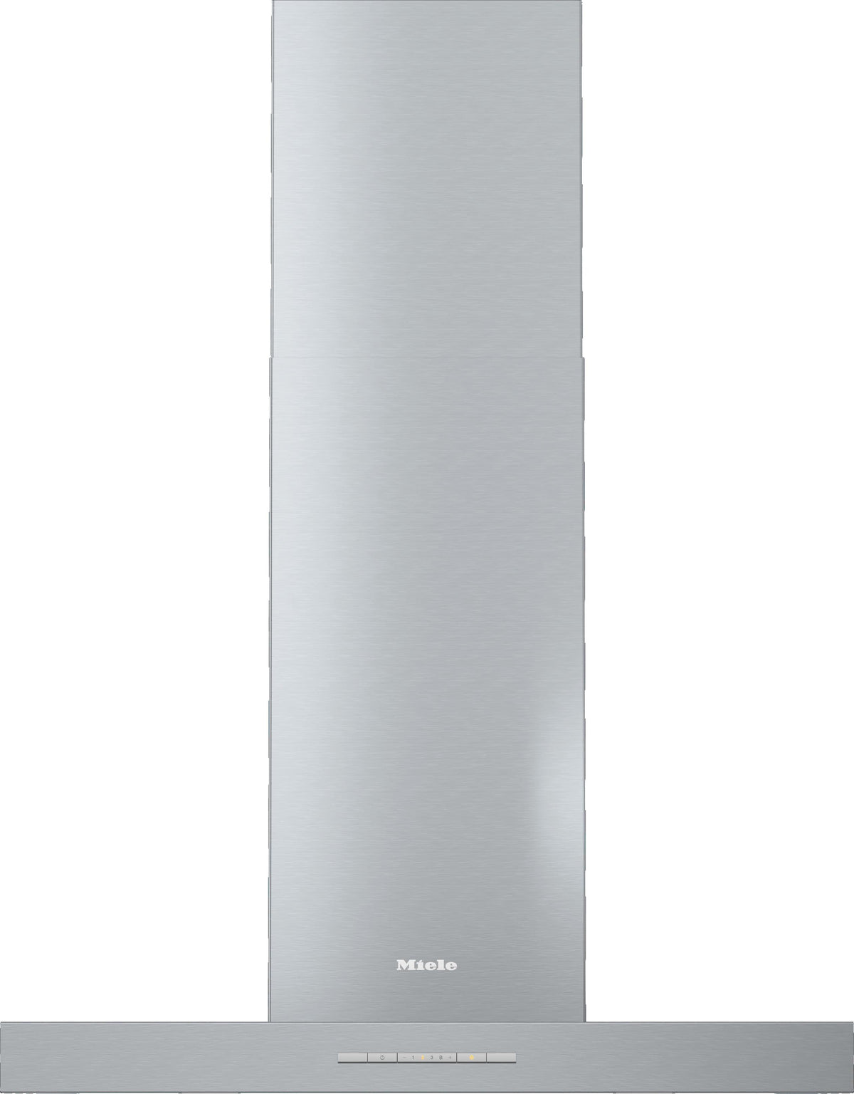 DAP 1727 Stainless steel - 30-inch wall-mounted ventilation hood with energy-efficient LED lighting and backlit controls for easy use.