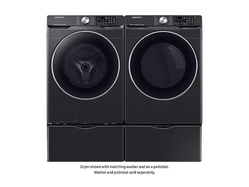 7.5 cu. ft. Smart Electric Dryer with Steam Sanitize+ in Black Stainless Steel