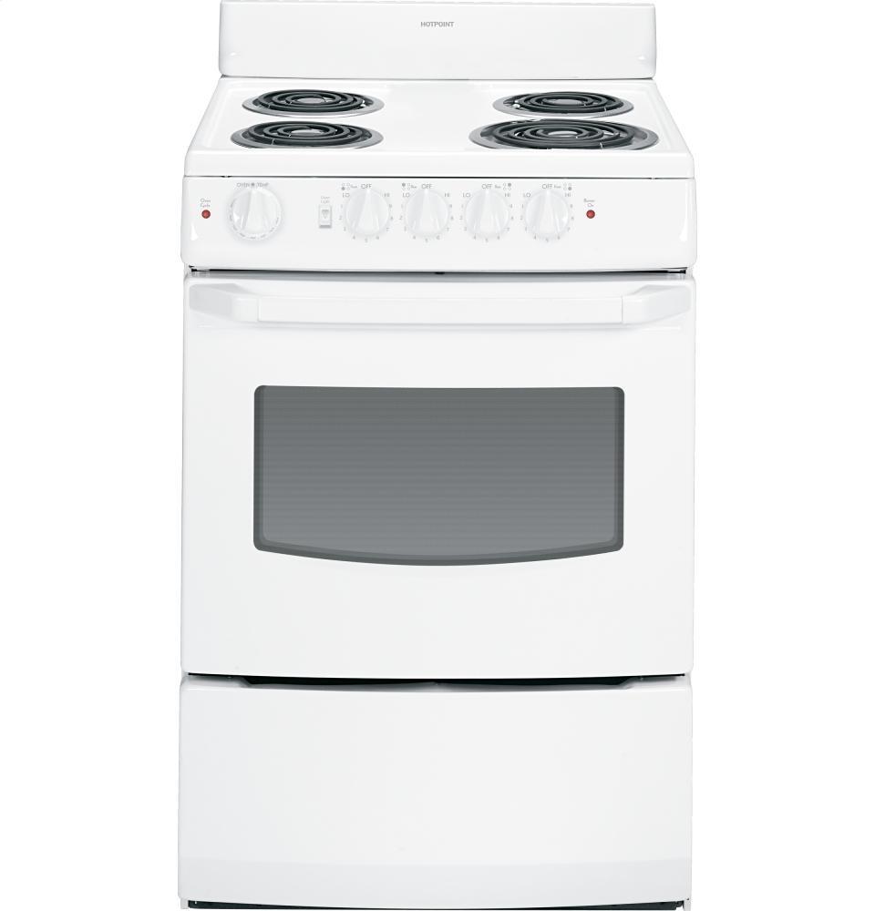 Hotpoint® 24" Electric Free-Standing Range