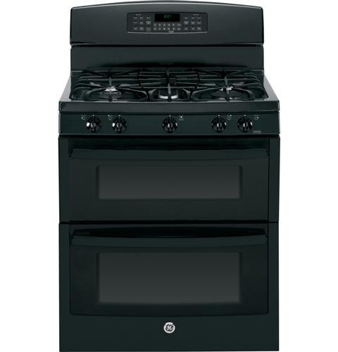 GE® 30" Free-Standing Gas Double Oven Range with Convection