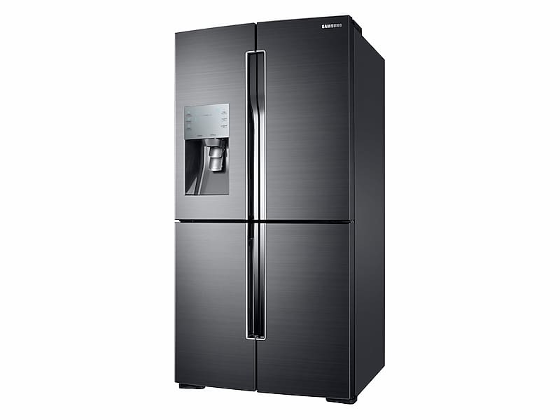 28 cu. ft. 4-Door Flex™ Refrigerator with FlexZone™ in Black Stainless Steel