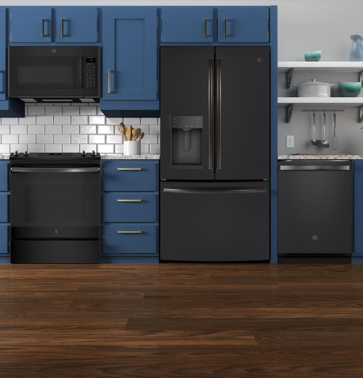 GE® 30" Slide-In Electric Range
