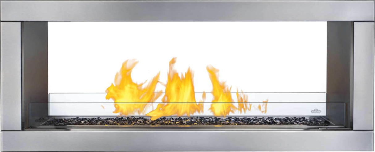 Galaxy 48 See Through Outdoor Fireplace, Electronic ignition