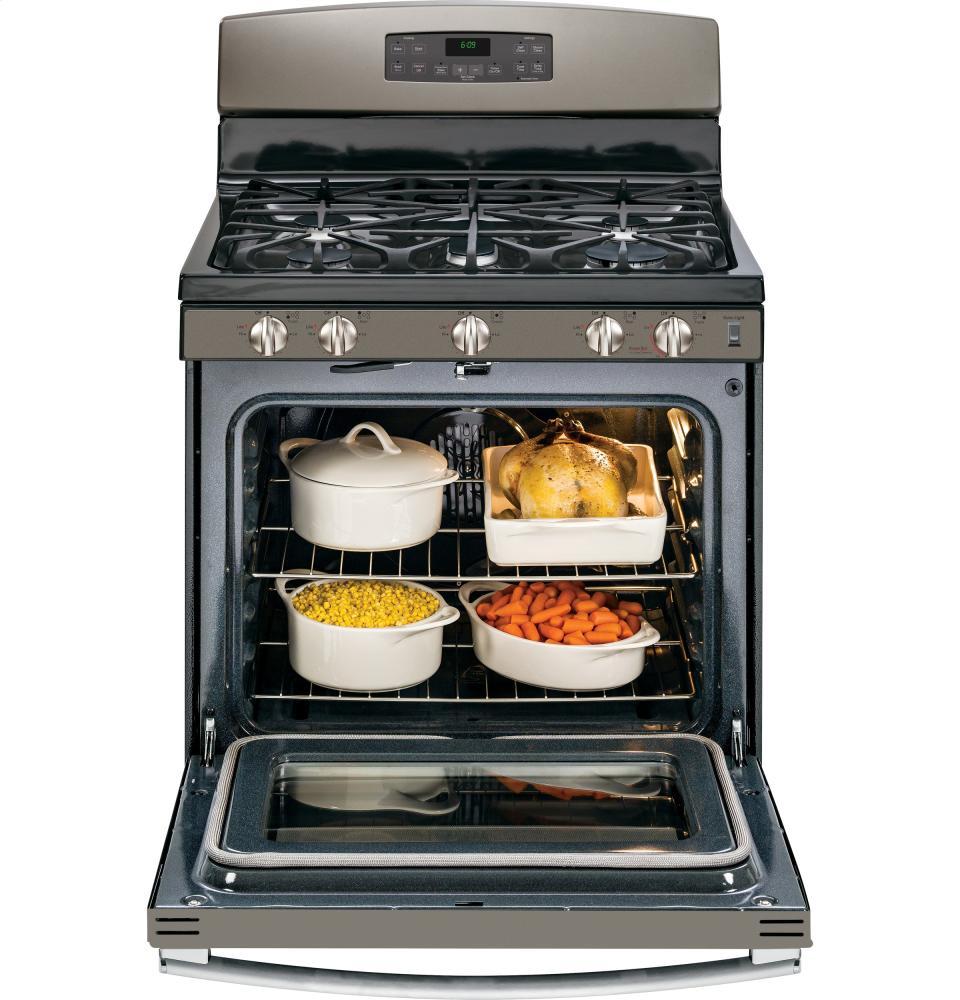 GE® 30" Free-Standing Gas Convection Range