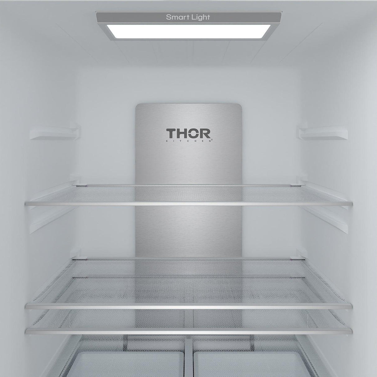 30 Inch French Door Counter Depth Refrigerator With Ice Maker - White/bronze Gordon Ramsay Series