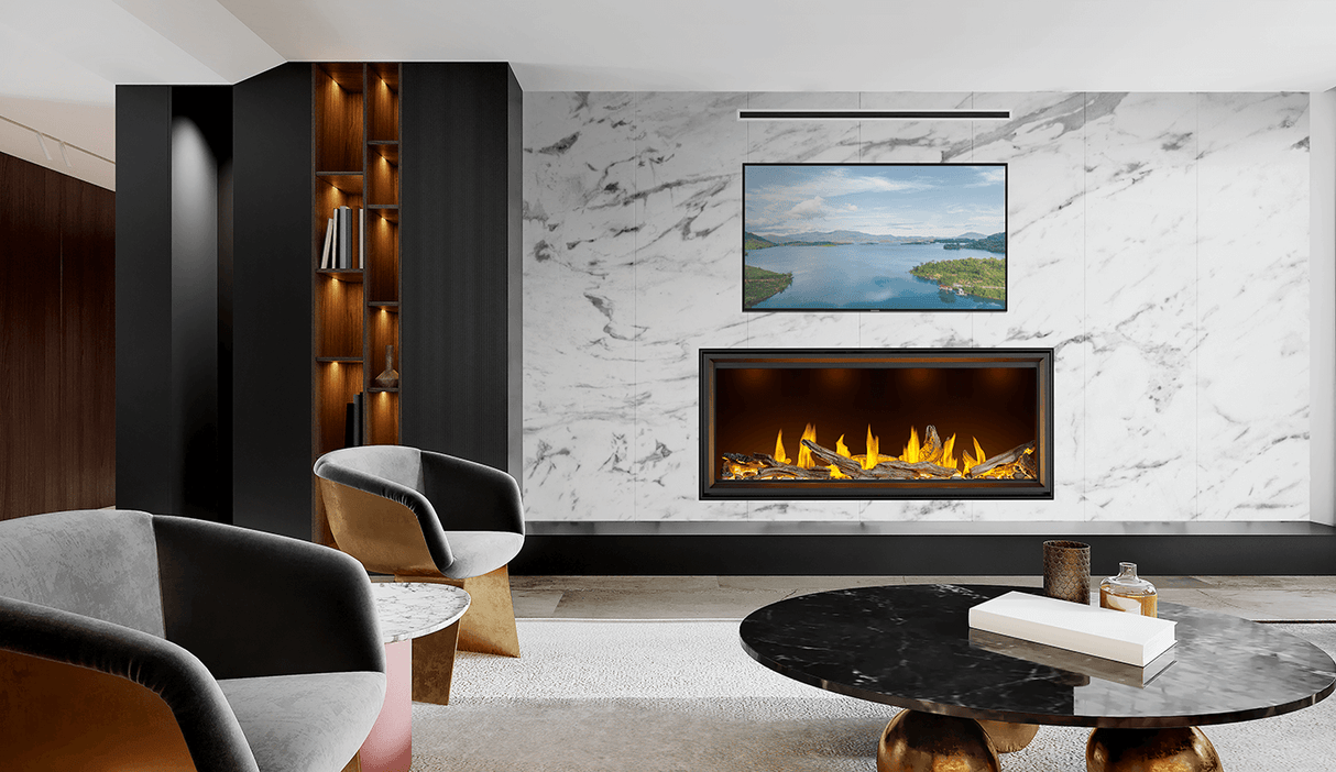 Tall Linear Vector? 62 Direct Vent Gas Fireplace