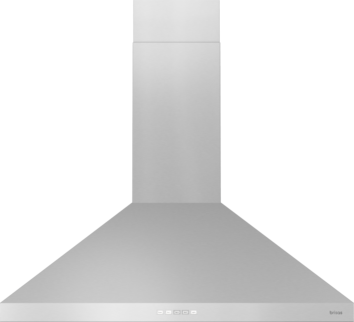 Brisas Traditional Pyramid Wall, 30" SS, ACT, LED