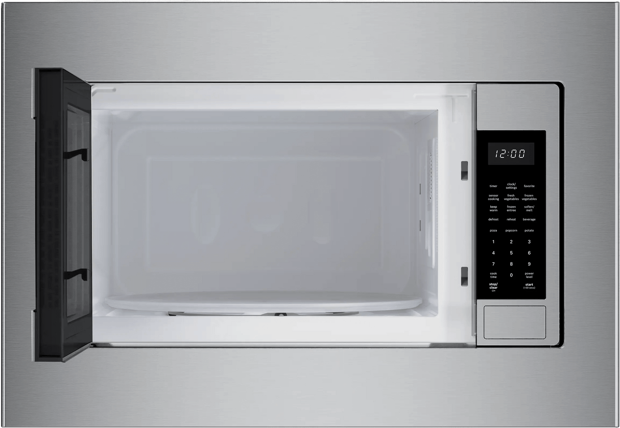 300 Series Built-In Microwave Oven 24" Left SideOpening Door, Stainless Steel