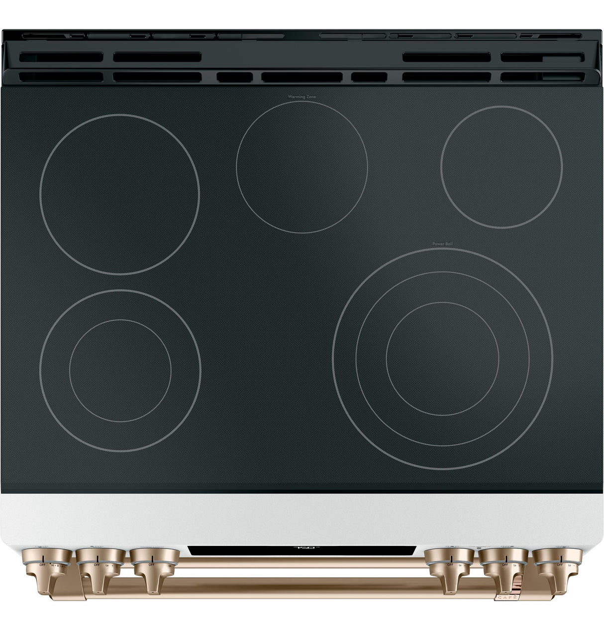 Café™ 30" Smart Slide-In, Front-Control, Radiant and Convection Double-Oven Range