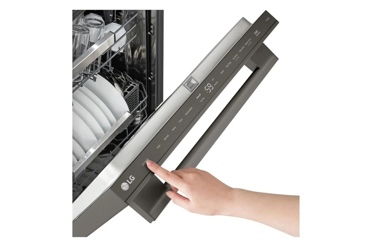Smart FlushFit™ Top Control Dishwasher with 1-Hour Wash & Dry, QuadWash® Pro, TrueSteam® and Dynamic Heat Dry™ w/AutoVent Dry™
