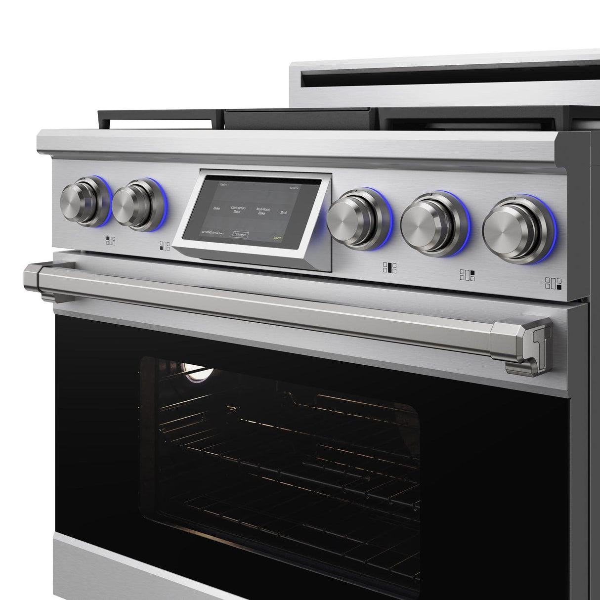 X Series 36-inch Professional Freestanding Dual Fuel Range Lp Converted