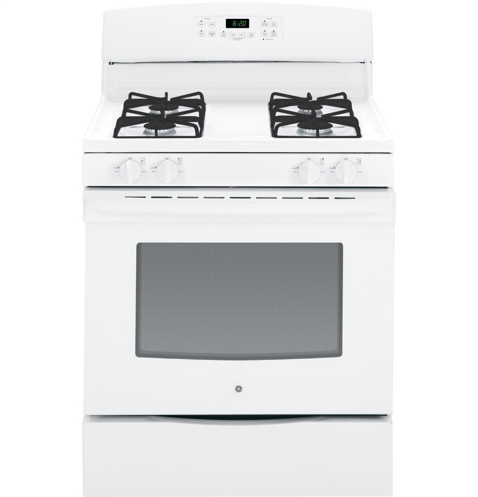 GE® 30" Free-Standing Gas Range