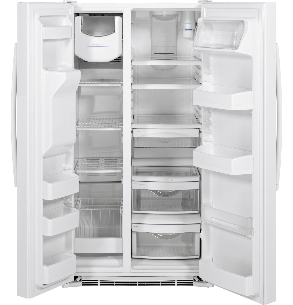GE® 25.3 Cu. Ft. Side-By-Side Refrigerator