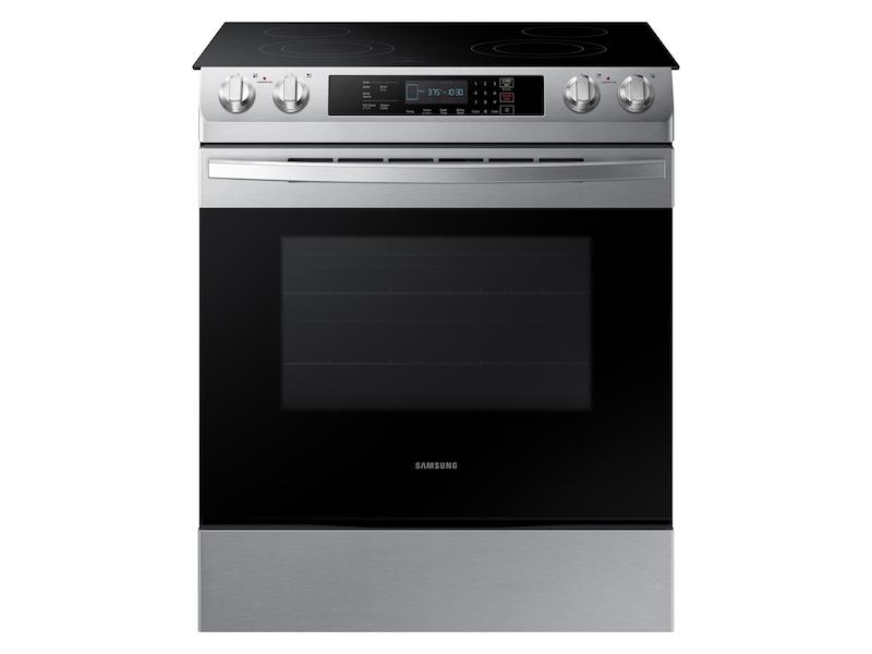 5.8 cu. ft. 4 Element Slide-in Electric Range in Stainless Steel