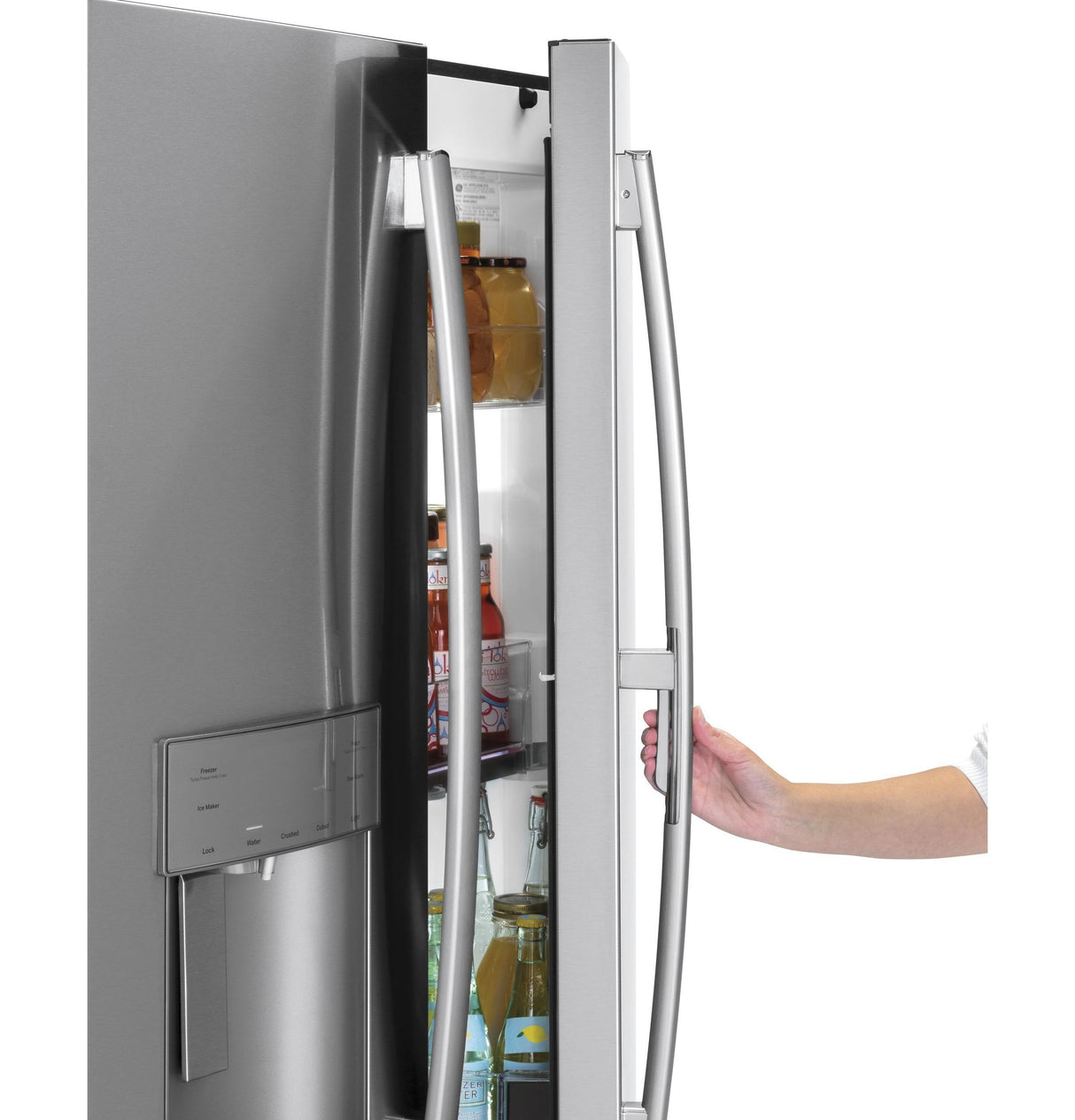 GE® 27.8 Cu. Ft. French-Door Refrigerator with Door In Door