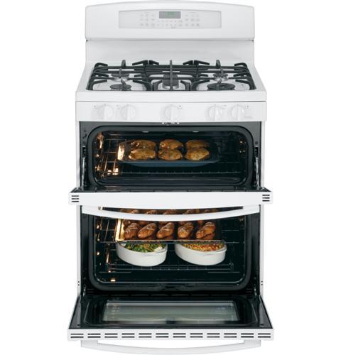 GE Profile™ Series 30" Free-Standing Gas Double Oven with Convection Range