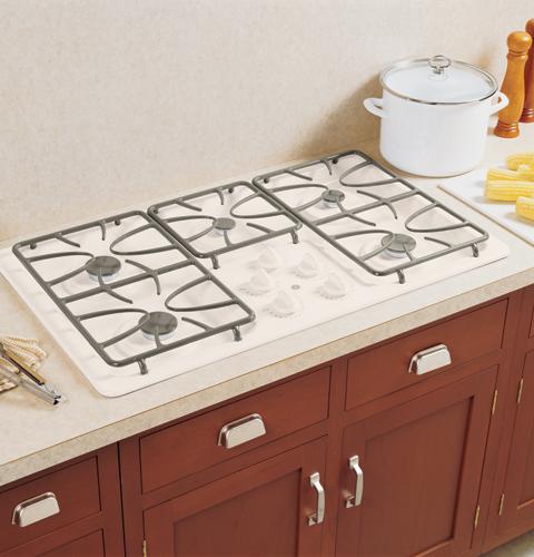GE® 36" Built-In Gas Cooktop