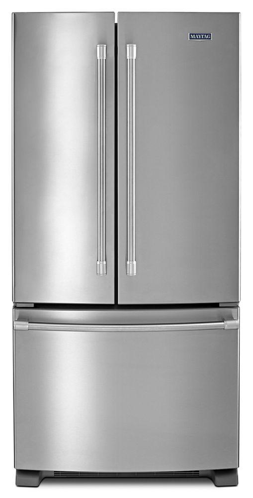 33-inch Wide French Door Refrigerator - 22 cu. ft.