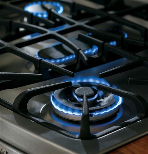 GE Profile™ Series 30" Free-Standing Gas Double Oven with Convection Range