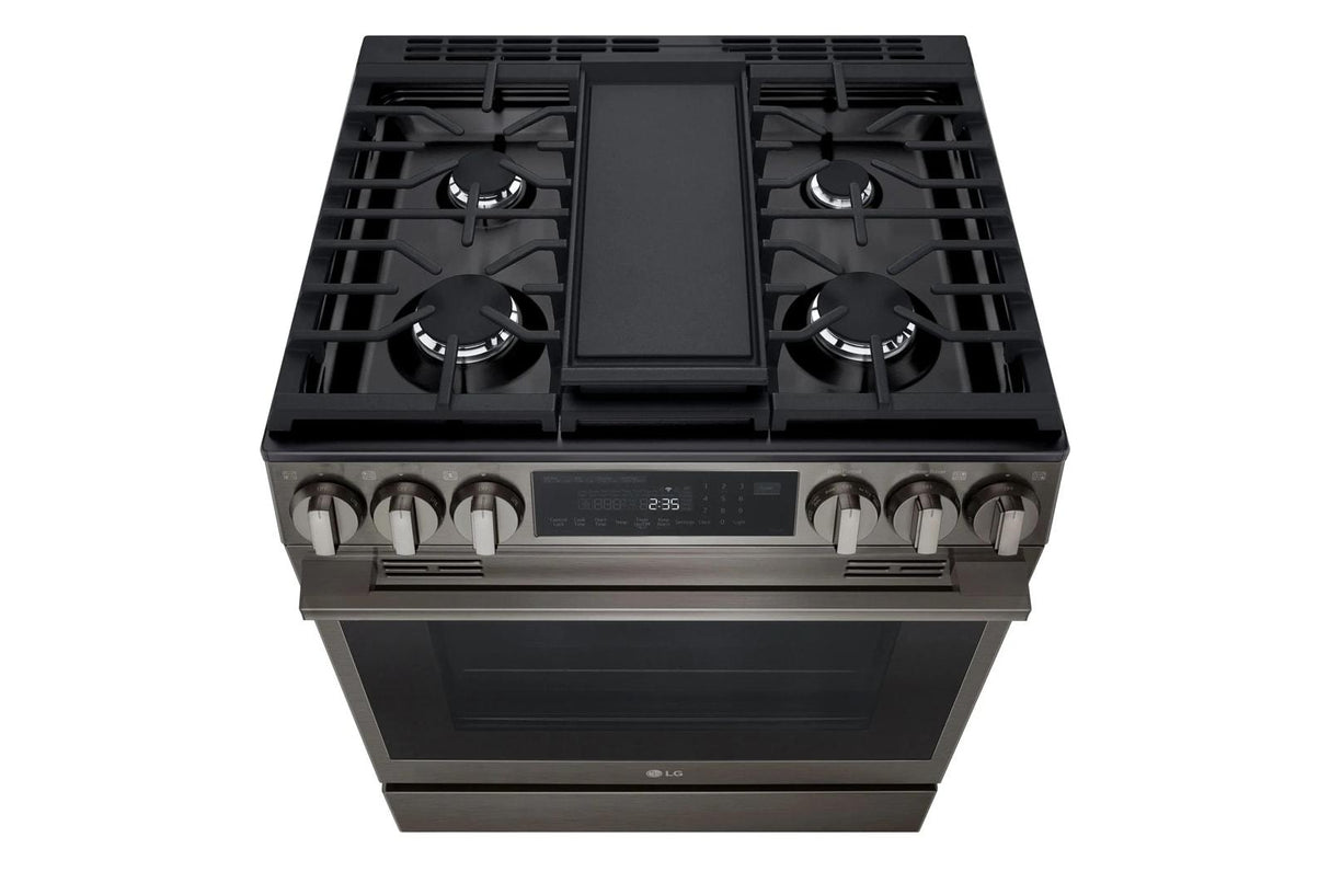 6.3 cu ft. Smart Gas Slide-In Range with ProBake Convection® InstaView®, and Air Fry