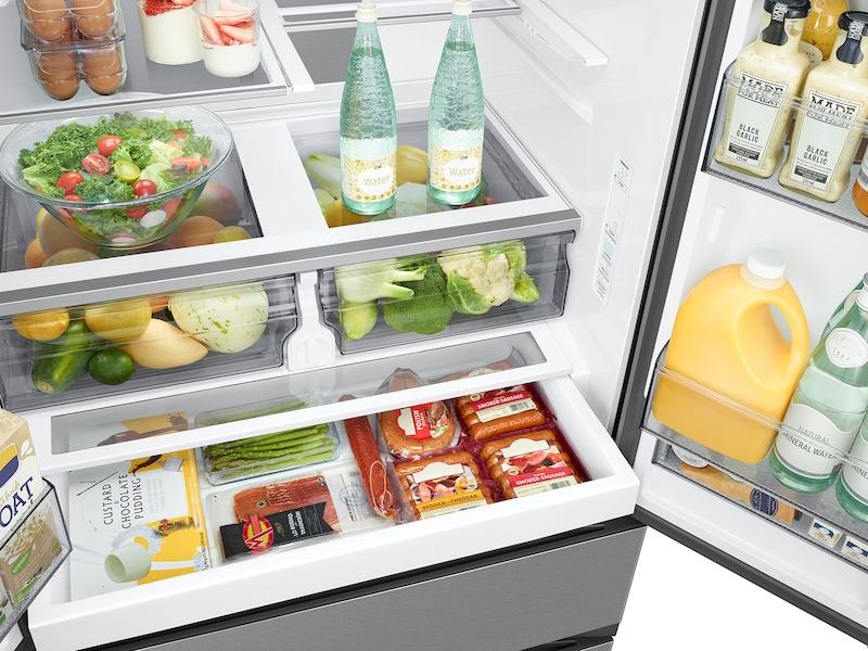 30 cu. ft. Mega Capacity 4-Door French Door Refrigerator with Four Types of Ice in Stainless Steel