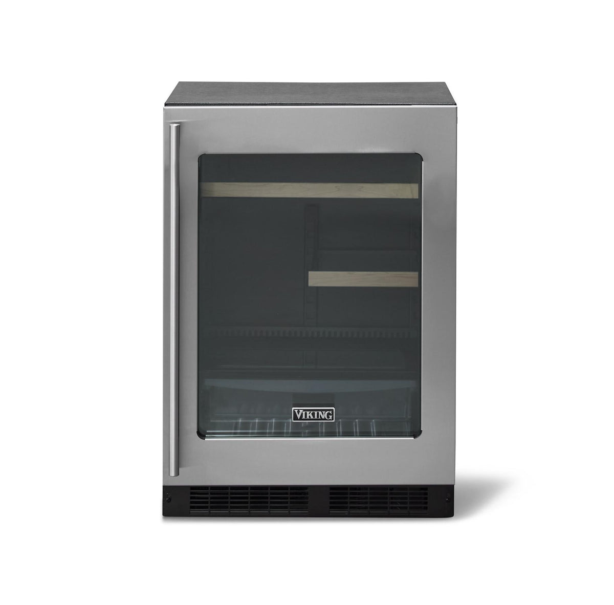 24"W. SS Field Reversible Panel - Glass Door W/Slim Handle