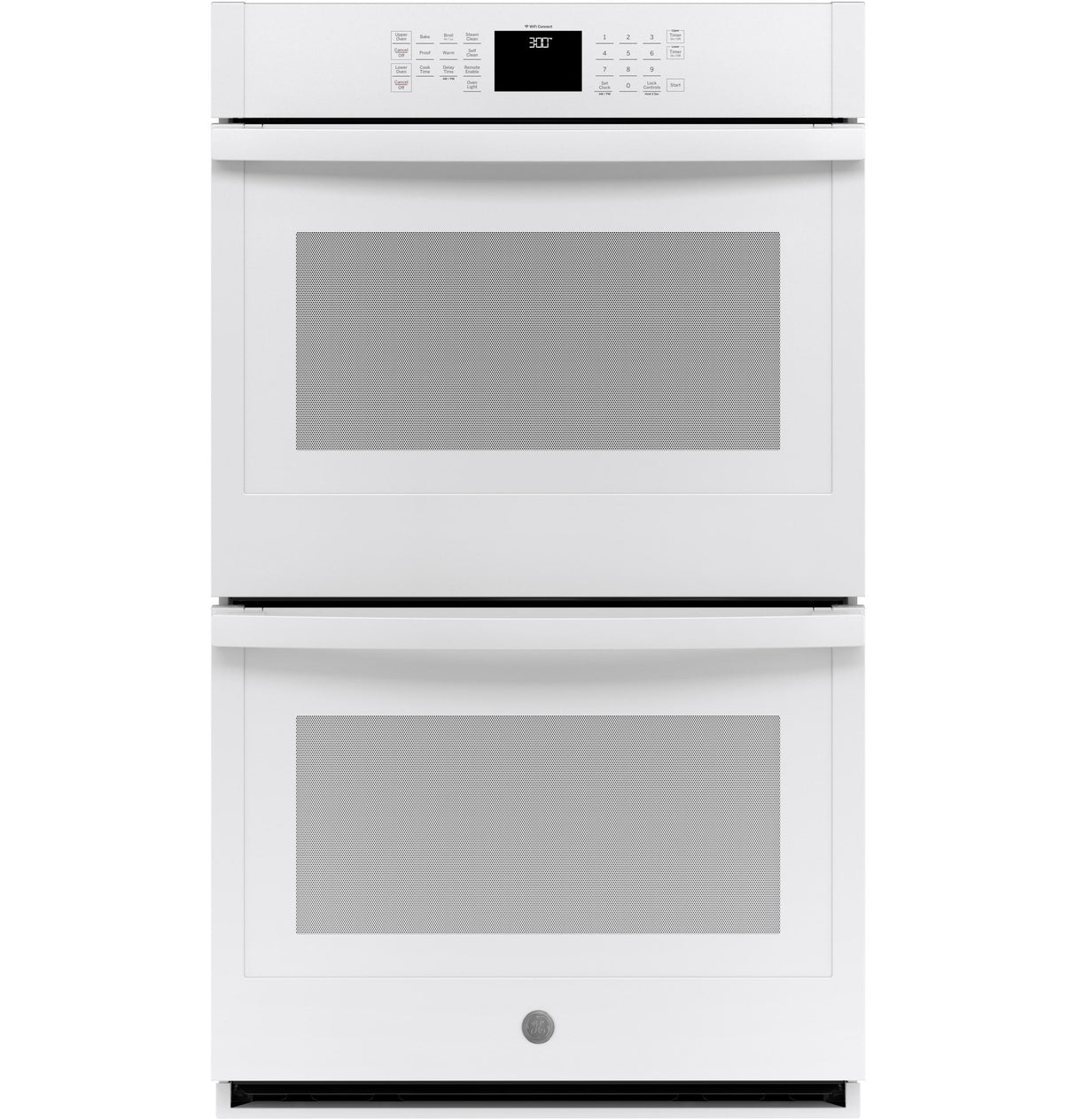 GE® 30" Smart Built-In Self-Clean Double Wall Oven with Never-Scrub Racks