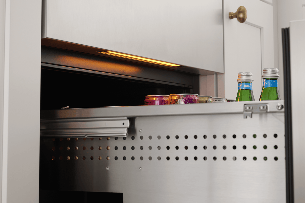 Presrv Refrigerator Drawers, 24in Compact, Panel Ready, 2 Zone