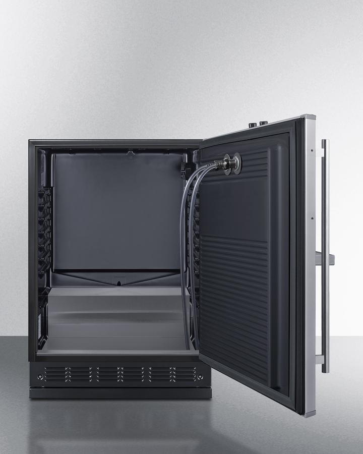 24" Wide Front Tap Built-in Beer Kegerator