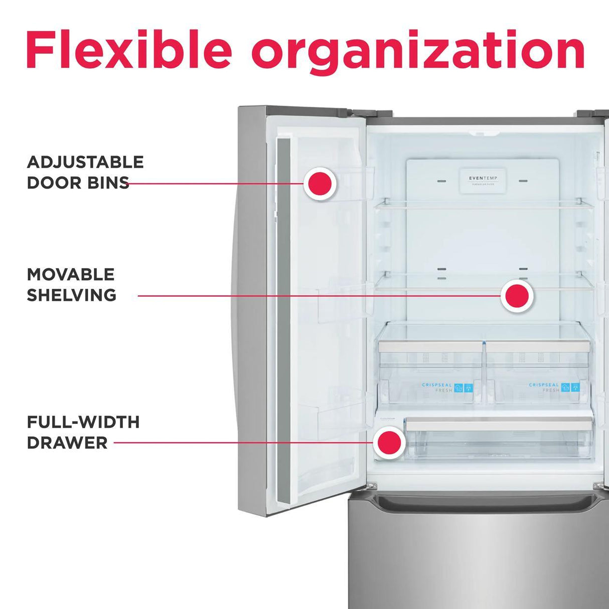 20 Cu. Ft. Standard-Depth French Door Refrigerator