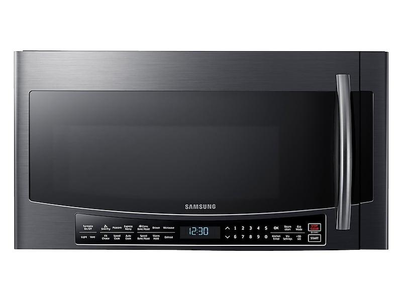 1.7 cu. ft. Over-the-Range Convection Microwave in Fingerprint Resistant Black Stainless Steel