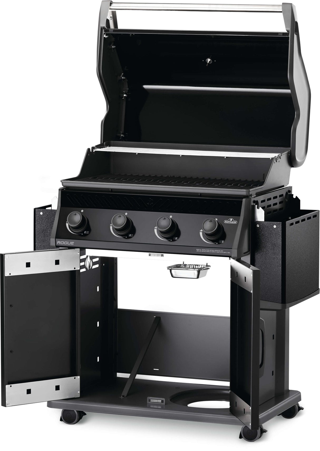 Rogue 525 Gas Grill , Propane, Black