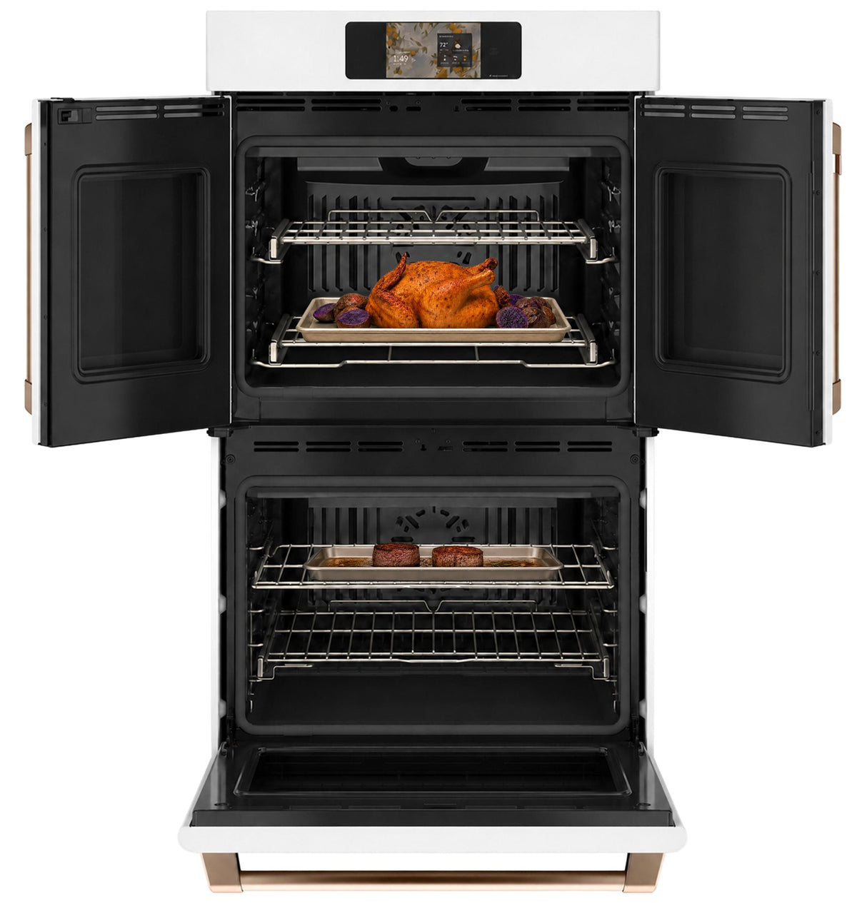 CAF(EBACK)™ Professional Series 30" Smart Built-In Convection French-Door Double Wall Oven