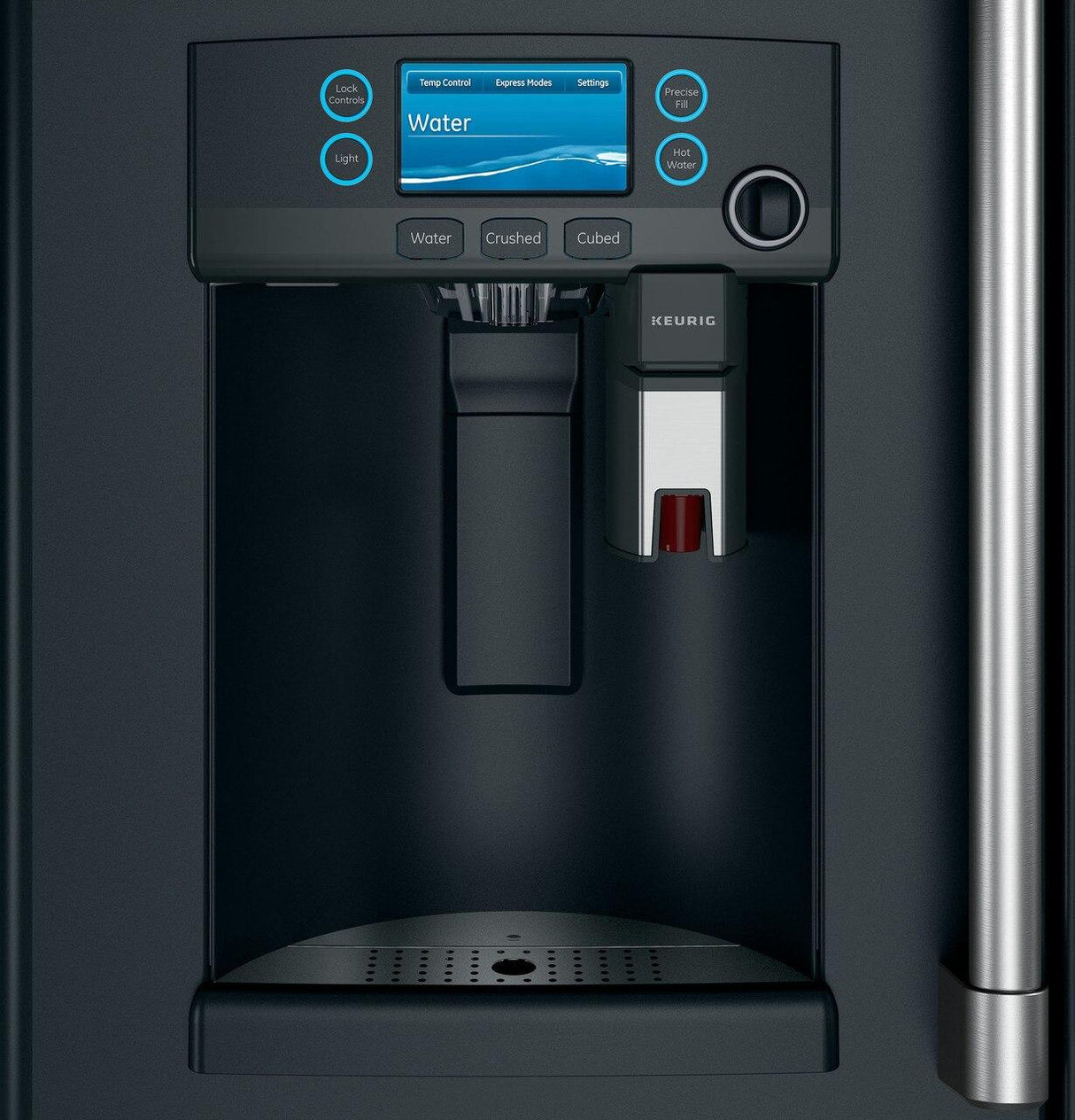 Café™ ENERGY STAR® 22.1 Cu. Ft. Counter-Depth French-Door Refrigerator with Keurig® K-Cup® Brewing System