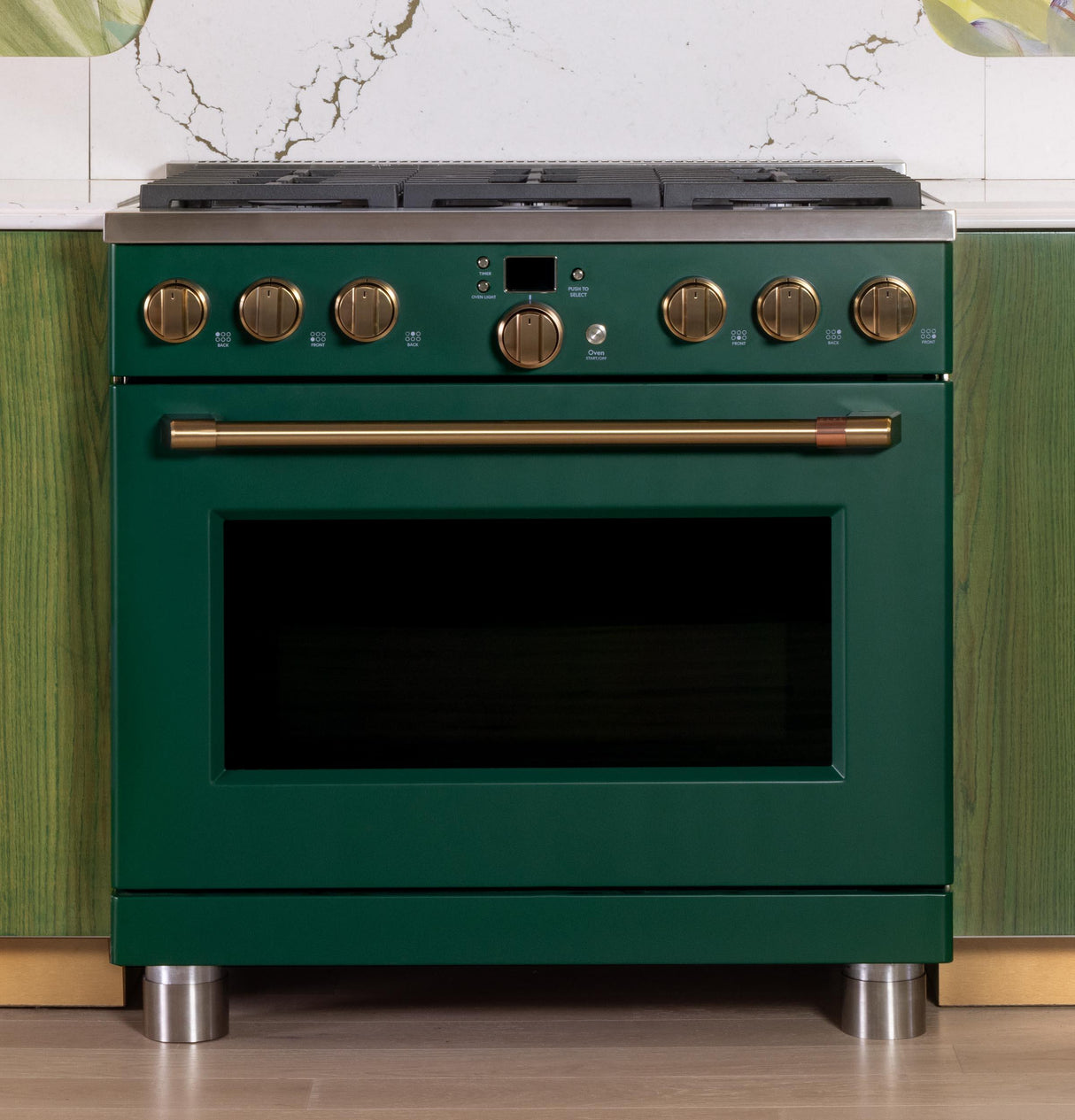 Café™ 36" Smart Dual-Fuel Commercial-Style Range with 6 Burners (Natural Gas)