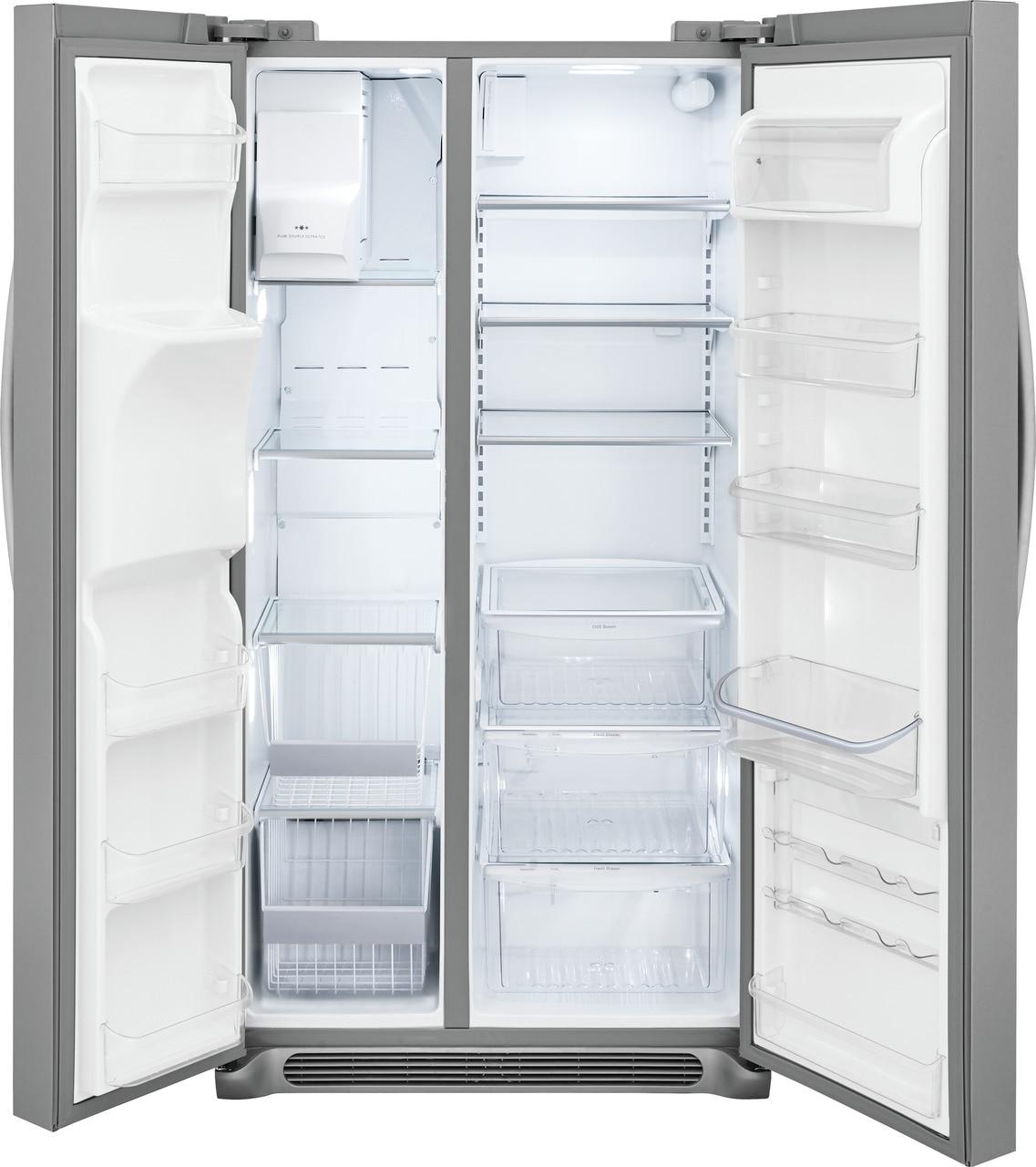 Frigidaire Gallery 22.2 Cu. Ft. Counter-Depth Side-by-Side Refrigerator