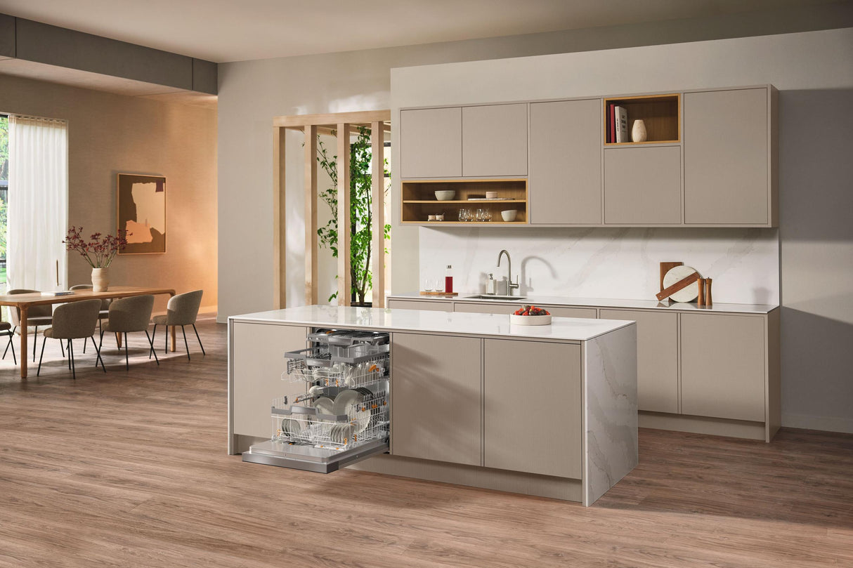 G 7936 SCi AutoDos Obsidian Black - Semi-integrated dishwasher - the Miele all-rounder for highest demands.